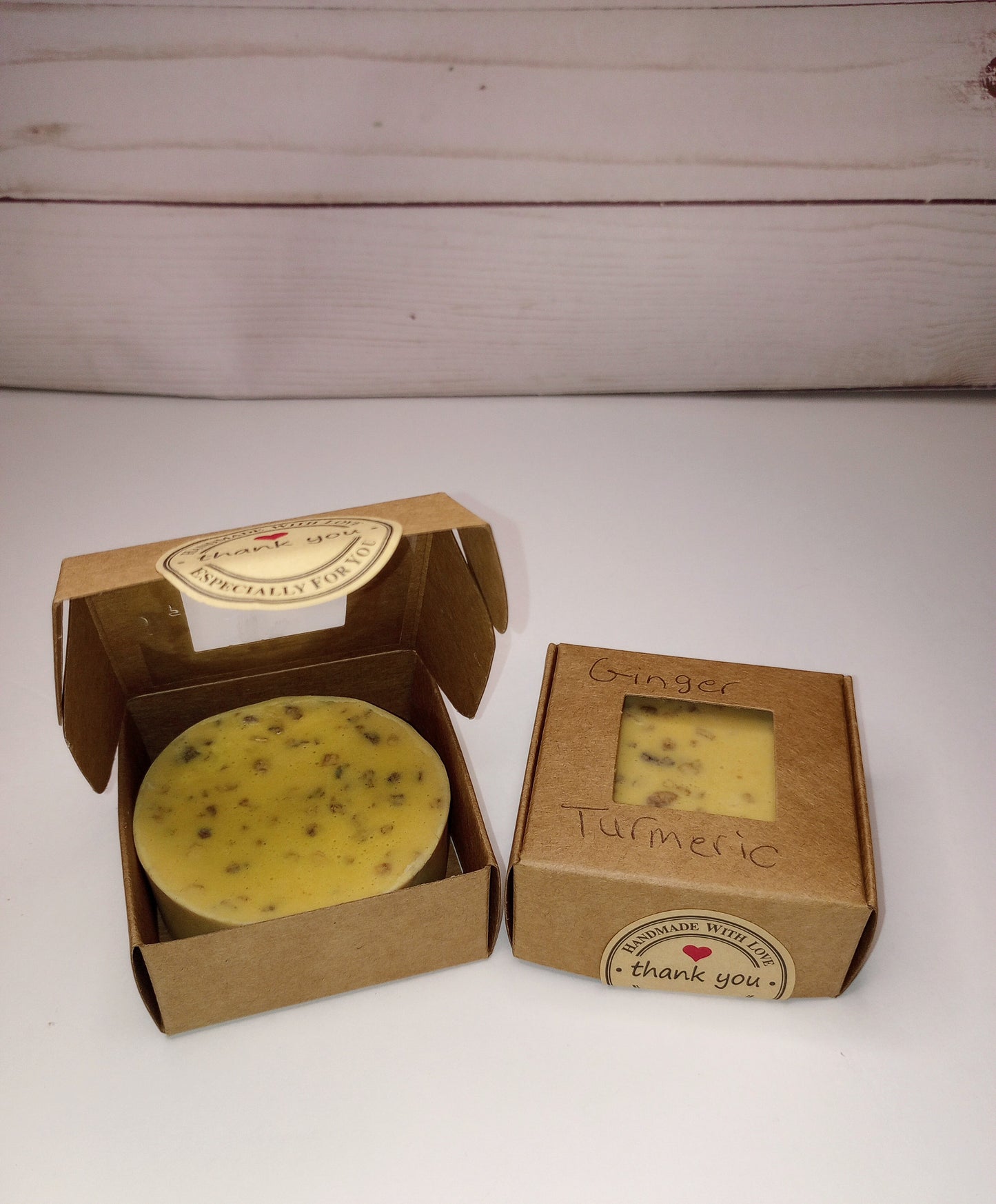 T.C.S. Ginger, Honey, or Lemon Turmeric Face Soap