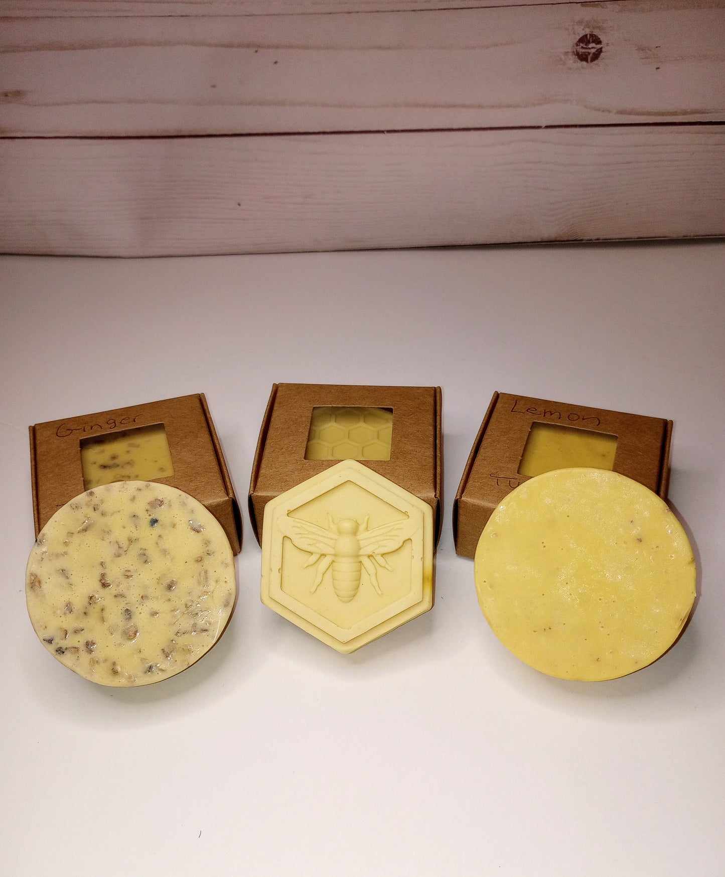 T.C.S. Ginger, Honey, or Lemon Turmeric Face Soap
