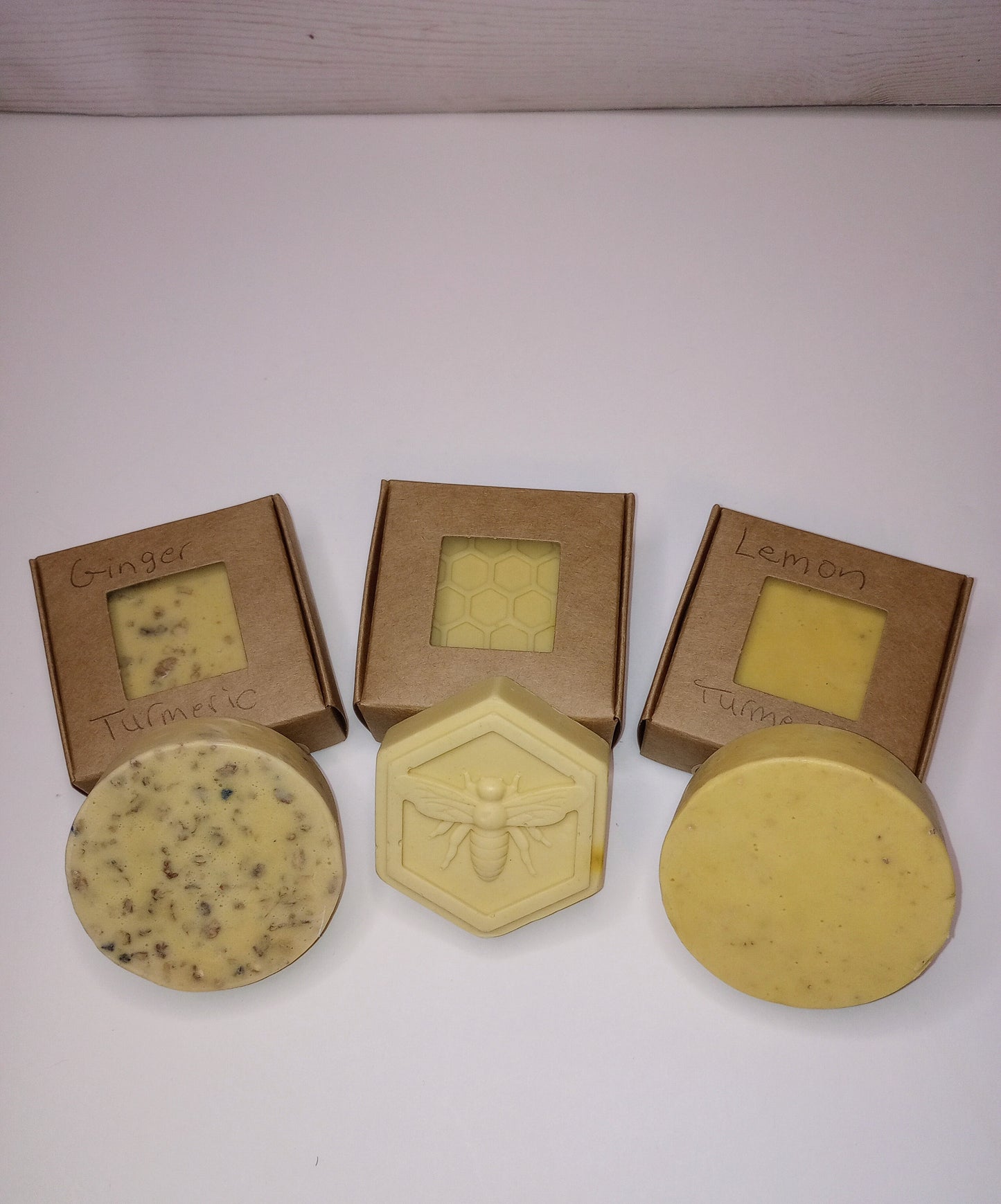 T.C.S. Ginger, Honey, or Lemon Turmeric Face Soap